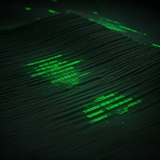 Abstrakte Datenflüsse und Automatisierungsknoten in Grün